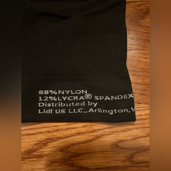 Crivit Women’s Sz 8/10 Classic Black Sports Bra - Perfect for Working Out - Picture 12 of 13